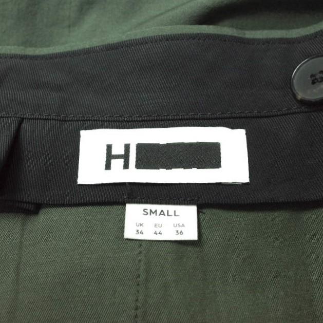 H BEAUTY＆YOUTH エイチ AIR DRAPE 1P TAPERED PANTS エアードレープ1プリーツテーパードパンツ 1214-177-7428 S ダークグリーン g12240 |  | 02