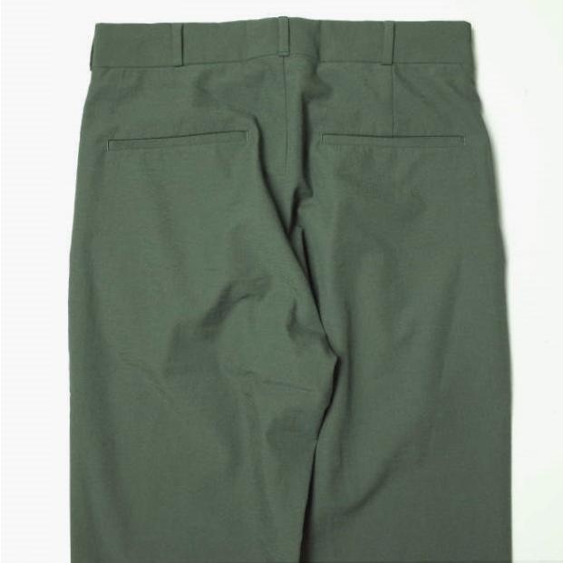 H BEAUTY＆YOUTH エイチ AIR DRAPE 1P TAPERED PANTS エアードレープ1プリーツテーパードパンツ 1214-177-7428 S ダークグリーン g12240 |  | 05