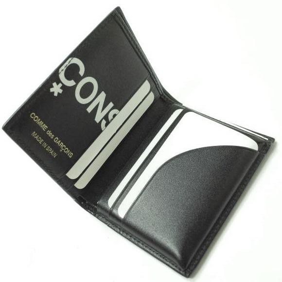 新品 COMME des GARCONS コムデギャルソン HUGE LOGO WALLET カウレザー 二つ折り財布 SA 0641HL BLACK ビッグロゴ ウォレット g12242 |  | 02