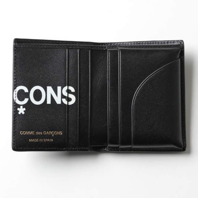 新品 COMME des GARCONS コムデギャルソン HUGE LOGO WALLET カウレザー 二つ折り財布 SA 0641HL BLACK ビッグロゴ ウォレット g12242 |  | 03