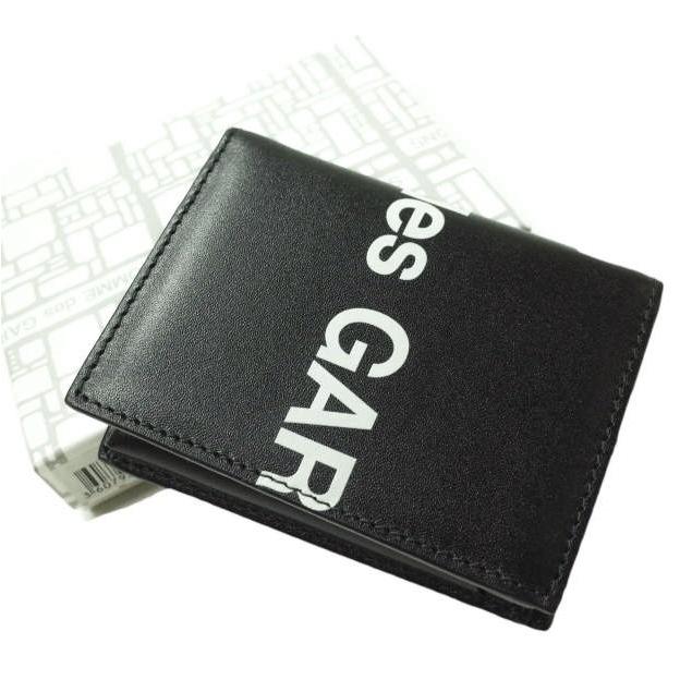 新品 COMME des GARCONS コムデギャルソン HUGE LOGO WALLET カウレザー 二つ折り財布 SA 0641HL BLACK ビッグロゴ ウォレット g12242 |  | 05