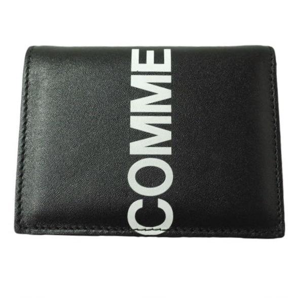 新品 COMME des GARCONS コムデギャルソン HUGE LOGO WALLET カウレザー 二つ折り財布 SA 0641HL BLACK ビッグロゴ ウォレット g12242 |  | 06