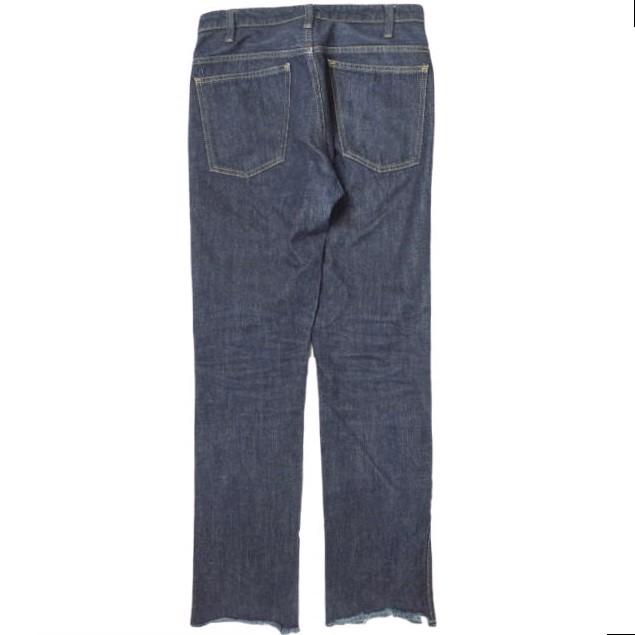 UNUSED アンユーズド 日本製 13.5oz denim five pockets pants カットオフ5ポケットスリムデニムパンツ 1 インディゴ ジーンズ g12250 |  | 01