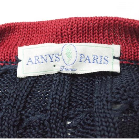 ARNYS PARIS アルニス イタリア製 カルナックコットン ケーブルV ARNYS PARIS アルニス イタリア製 カルナックコットン ケーブルV
