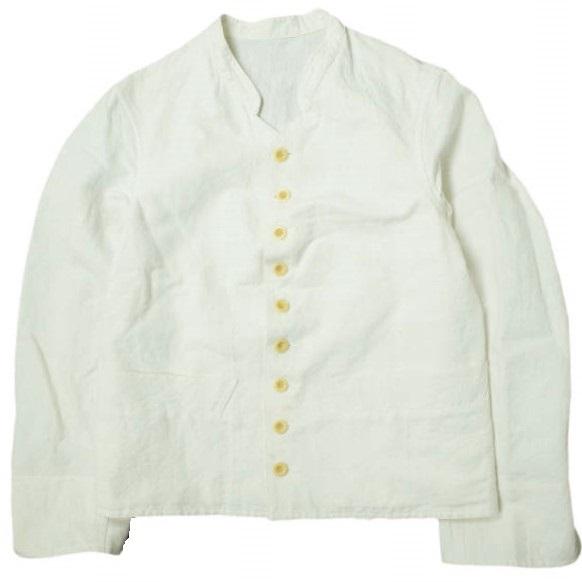 ANATOMICA アナトミカ 日本製 DOLMAN JACKET - COTTON LINEN コットンリネン ドルマンジャケット 530-511-20 40-1 WHITE ドールマン g12264 | 