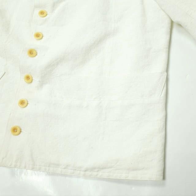ANATOMICA アナトミカ 日本製 DOLMAN JACKET - COTTON LINEN コットンリネン ドルマンジャケット 530-511-20 40-1 WHITE ドールマン g12264 |  | 03