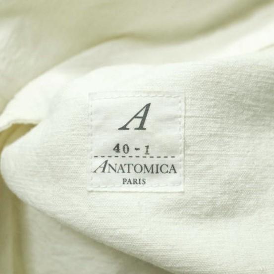 ANATOMICA アナトミカ 日本製 DOLMAN JACKET - COTTON LINEN コットンリネン ドルマンジャケット 530-511-20 40-1 WHITE ドールマン ANATOMICA アナトミカ 日本製 DOLMAN JACKET - COTTON LINEN コットン