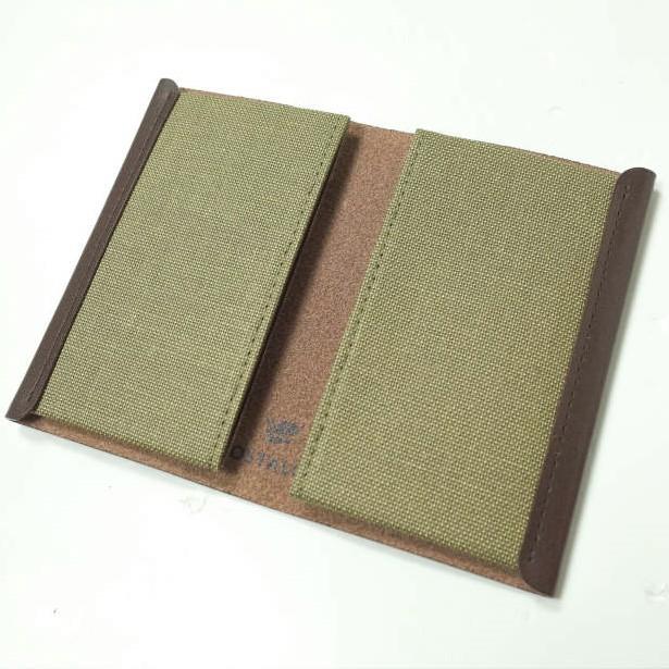 新品 POSTALCO ポスタルコ Card Holder カウレザー＆プレスコットン カードホルダー 10038 Olive Green カードケース 財布 名刺入れ g12270 |  | 02