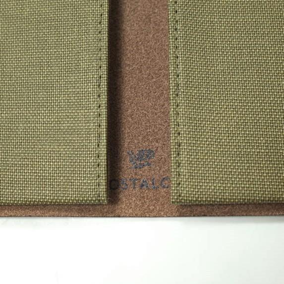 新品 POSTALCO ポスタルコ Card Holder カウレザー＆プレスコットン カードホルダー 10038 Olive Green カードケース 財布 名刺入れ g12270 |  | 03