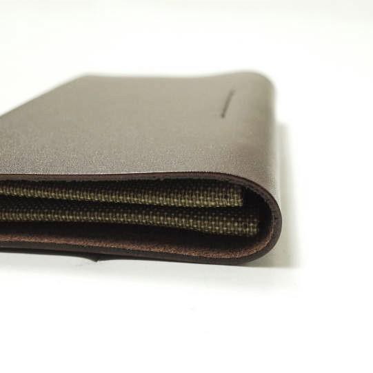 新品 POSTALCO ポスタルコ Card Holder カウレザー＆プレスコットン カードホルダー 10038 Olive Green カードケース 財布 名刺入れ g12270 |  | 05