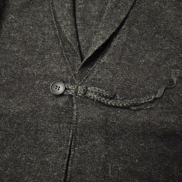 新品 Nahyat x AVELIA ナヤット 7G MERINO WOOL KNIT CARDIGAN メリノウールニットカーディガン n-062-116 CHARCOAL BROWN アルパカ g12276 |  | 05