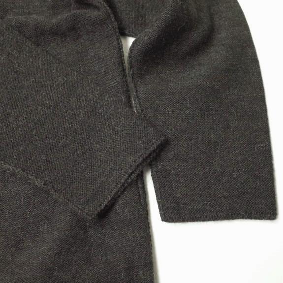 新品 Nahyat x AVELIA ナヤット 7G MERINO WOOL KNIT CARDIGAN メリノウールニットカーディガン n-062-116 CHARCOAL BROWN アルパカ g12277 |  | 06