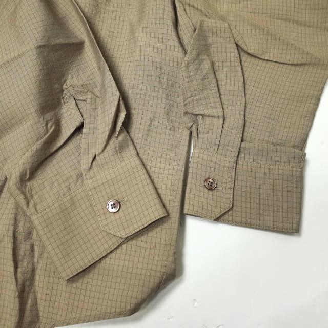 新品 LEMAIRE ルメール 22SS REGULAR COLLAR LS SHIRT ブロック 新品 LEMAIRE ルメール 22SS REGULAR COLLAR LS SHIRT ブロック