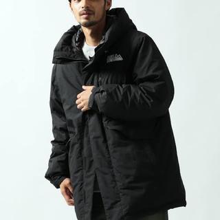 FIRST DOWN x FREAK'S STORE ファーストダウン フリークスストア LONG DOWN フーデッドロングダウンジャケット 184-3530 M BLACK g12339｜looponline｜10