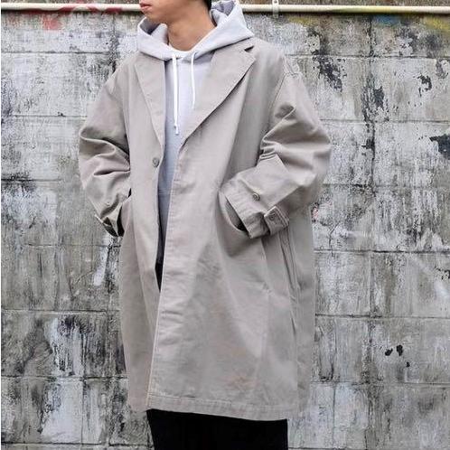 Stripes For Creative ストライプフォークリエイティブ S.F.C 22SS CHESTER COAT オーバーサイズ ダックチェスターコート L グレー g12343 |  | 07