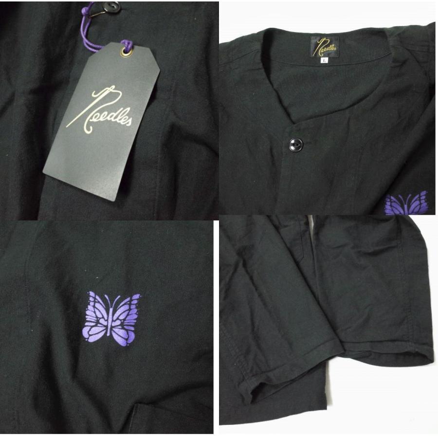 Needles ニードルス 22AW Pajama Set - Cotton Flannel コットンフランネル パジャマセット LQ209 L BLACK セットアップ 上下 g12345 |  | 07