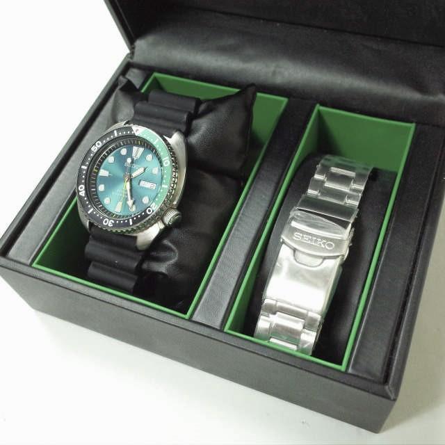 新品 SEIKO セイコー アジア3500本限定 Prospex Diver Green Turtle プロスペックス グリーンタートル SRPB01K1 腕時計 自動巻き g12349 |  | 03
