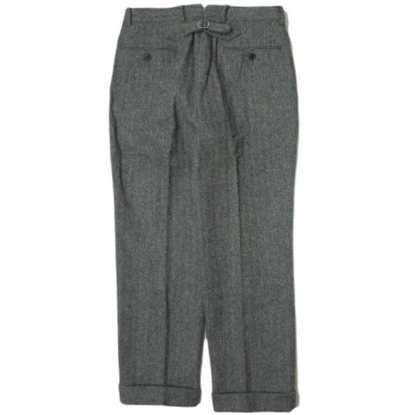 BEAMS PLUS ビームスプラス ORDER FAIR ツイードスーツ オーダーサイズ(38程度) グレー ジャケット スラックス セットアップ g12377 |  | 04