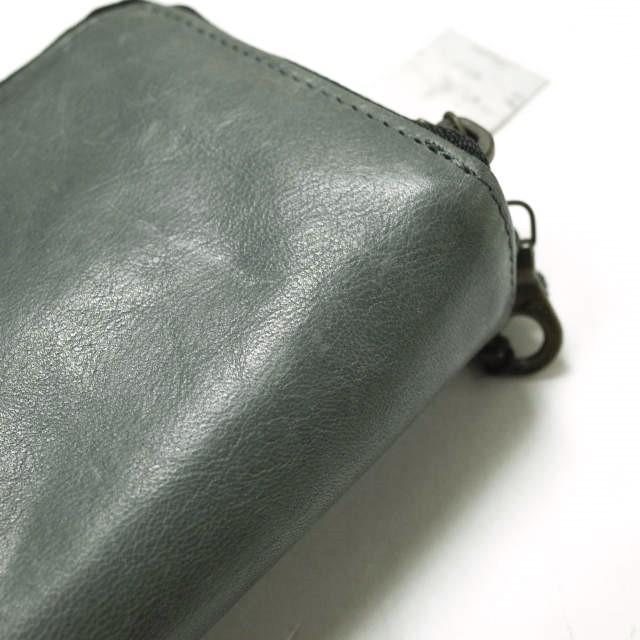 JAS.M.B ジャスエムビー イギリス製 TWIN ZIP WALLET ツインジップレザーウォレット グレー 二つ折り 財布 g12399 |  | 06