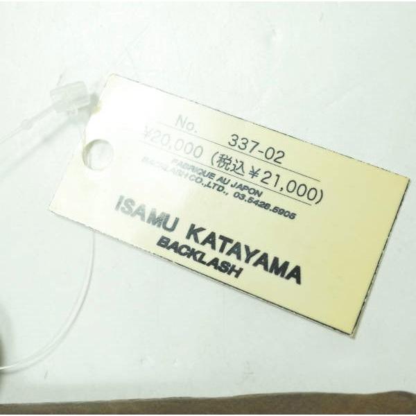 ISAMU KATAYAMA BACKLASH イサムカタヤマバックラッシュ グイディコードヴァン レザーウォレット 337-02 L字 財布 GUIDI g12403 |  | 02