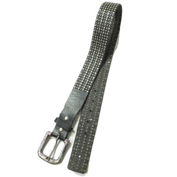 新品 LEATHER ISLAND レザーアイランド ボールスタッズレザーバックルベルト 3-LI561-0 30 BLACK g12406 |  | 01