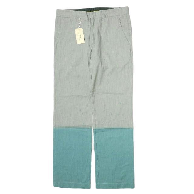 新品 SASQUATCHfabrix. サスクワァッチファブリックス DITCH SLACKS PANTS 製品段染め＋ドリップ スラックスパンツ 09SS-PA9-007 L g12410 | 