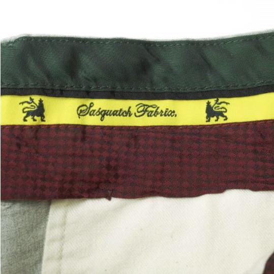 新品 SASQUATCHfabrix. サスクワァッチファブリックス DITCH SLACKS PANTS 製品段染め＋ドリップ スラックスパンツ 09SS-PA9-007 L g12410 |  | 03