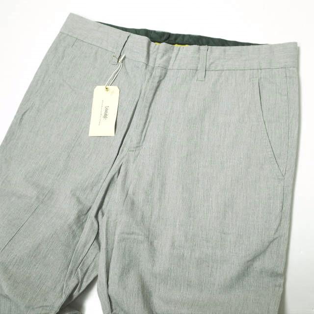 新品 SASQUATCHfabrix. サスクワァッチファブリックス DITCH SLACKS PANTS 製品段染め＋ドリップ スラックスパンツ 09SS-PA9-007 L g12410 |  | 04