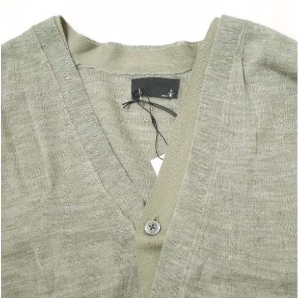 新品 m-n 1/4 エムエヌクオーター 日本製 レイヤードニットベスト H004 3 グレージュ セーター ハイゲージ トップス g12428 |  | 04