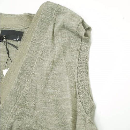 新品 m-n 1/4 エムエヌクオーター 日本製 レイヤードニットベスト H004 3 グレージュ セーター ハイゲージ トップス g12428 |  | 05