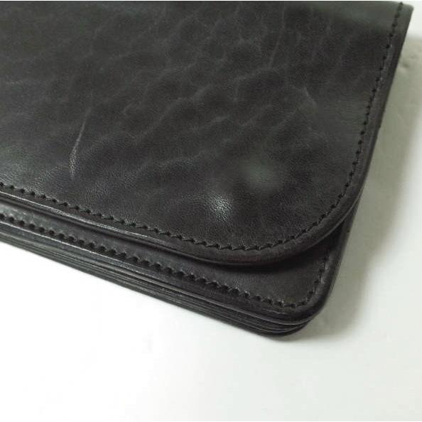 新品 WASTE TWICE ウェストトゥワイス WT WALLET TYPE-M ホースハイド レザーロングウォレット WT-c.g-g08 ブラウン 二つ折り長財布 g12435 |  | 03