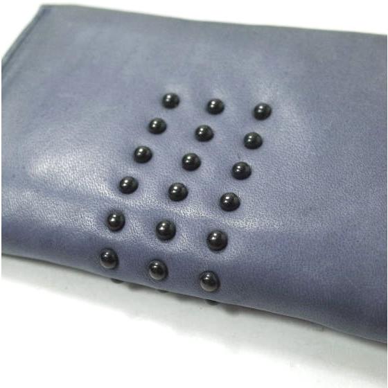 PATRICK STEPHAN パトリックステファン ボールスタッズ レザーカードケース 009AA008 ブルー 名刺入れ g12458 |  | 02