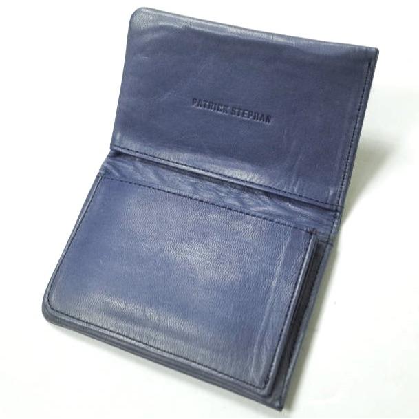 PATRICK STEPHAN パトリックステファン ボールスタッズ レザーカードケース 009AA008 ブルー 名刺入れ g12458 |  | 04