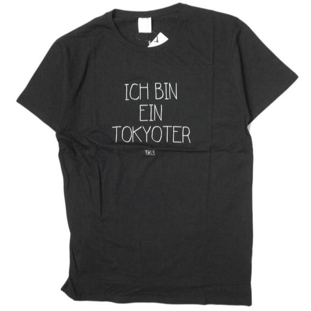 新品 CIVISSUM シビズム フランス製 TOKYOTER CLASSIC TEE ロゴプリントTシャツ M ブラック 半袖 オーガニックコットン 久遠 g12463 | 