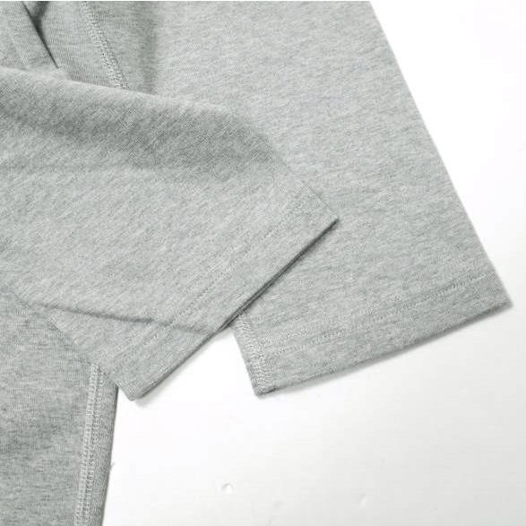 新品 koko ココ 日本製 フラットシーマ ソリッドUネック七分袖Tシャツ KMCT09-102002 L グレー カットソー トップス g12478 |  | 03