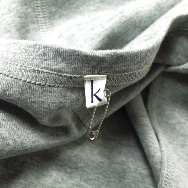 新品 koko ココ 日本製 フラットシーマ ソリッドUネック七分袖Tシャツ KMCT09-102002 L グレー カットソー トップス g12479 |  | 05