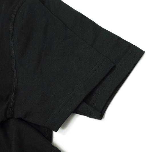 新品 koko ココ 日本製 フラットシーマ ソリッドUネックTシャツ KMCT09-102001 M ブラック 半袖 カットソー トップス g12483 |  | 03