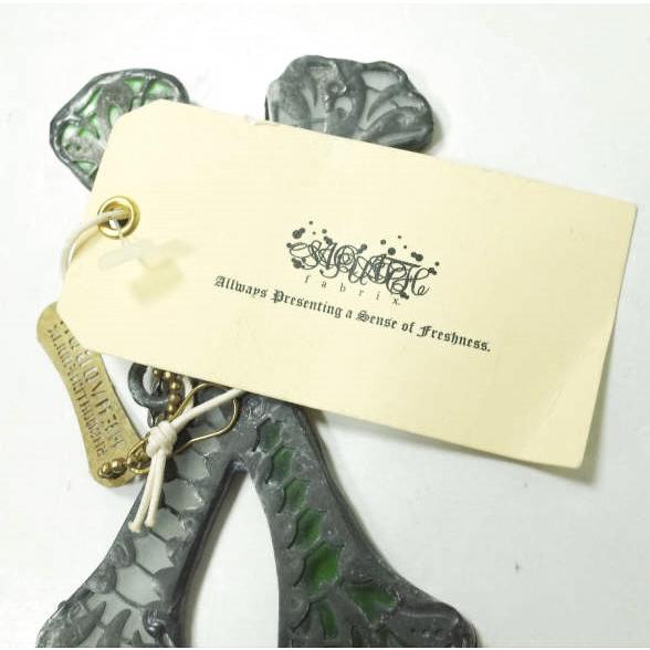 SASQUATCHfabrix. サスクワァッチファブリックス FANCY CROSS BONE STAINED ファンシークロスボーン キーホルダー バッグチャーム g12485 |  | 04