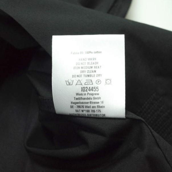 OAMC オーエーエムシー Strapped Shirt バックルフロント コットンポプリンシャツ I024455 XS ブラック 長袖 ストラップ トップス g12487 |  | 08