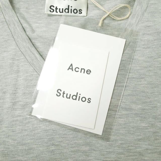Acne Studios アクネストゥディオズ ENIS VネックTシャツ S グレー 半袖 カットソー トップス g12492 |  | 02