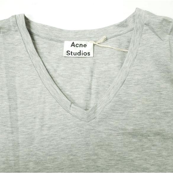 Acne Studios アクネストゥディオズ ENIS VネックTシャツ S グレー 半袖 カットソー トップス g12492 |  | 03