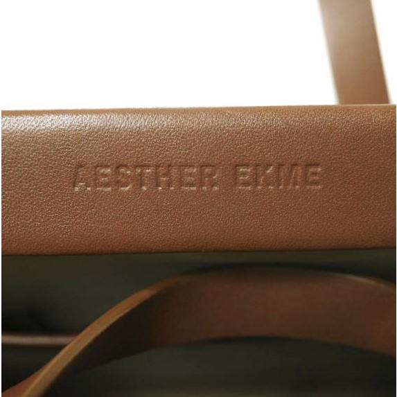 新品 AESTHER EKME エスターエクミ MINI BARREL 2WAY レザーショルダーバッグ Brown ハンドバッグ カバン g12504 |  | 03