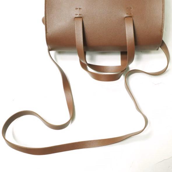 新品 AESTHER EKME エスターエクミ MINI BARREL 2WAY レザーショルダーバッグ Brown ハンドバッグ カバン g12504 |  | 06