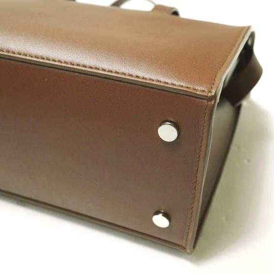 新品 AESTHER EKME エスターエクミ MINI BARREL 2WAY レザーショルダーバッグ Brown ハンドバッグ カバン g12504 |  | 08