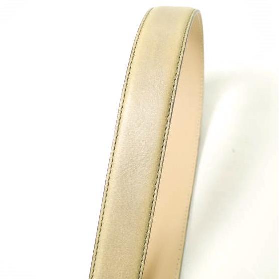 新品 Anderson's アンダーソンズ イタリア製 エイジング加工 レザーリングベルト A/2719 85 ベージュ g12508 |  | 05