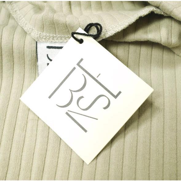 新品 BASERANGE ベースレンジ ポルトガル製 LHASA KAFTAN オーガニックコットン リブマキシワンピース XS KHAKI ドレス ロング g12531 |  | 03