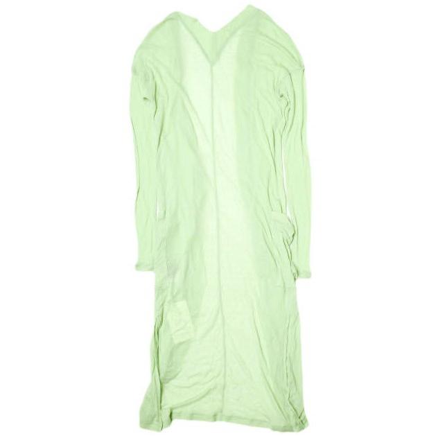 新品 CROCE CROSS クローチェクロス 日本製 MICA テンセルカシミヤシルク ハイゲージニットロングカーディガン 2 LIGHT GREEN 定価26,400円 |  | 01