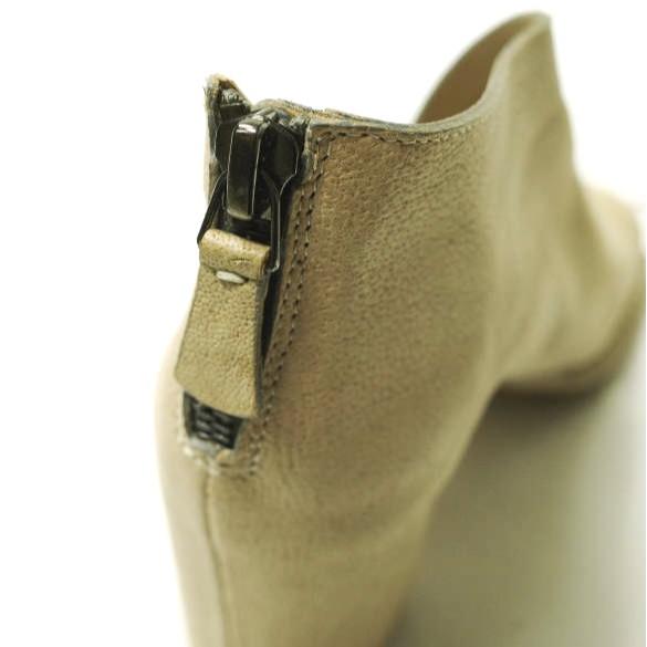 新品 DEL CARLO デルカルロ イタリア製 SUMI オープントゥヒールサンダル SRJ04-10510 34(21cm) BEIGE 定価71,500円 バックジップ g12564 |  | 07