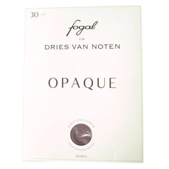 新品 DRIES VAN NOTEN ドリスヴァンノッテン イタリア製 212-001 fogal TIGHTS ボルドー タイツ 靴下 ソックス レディース g12575 | 