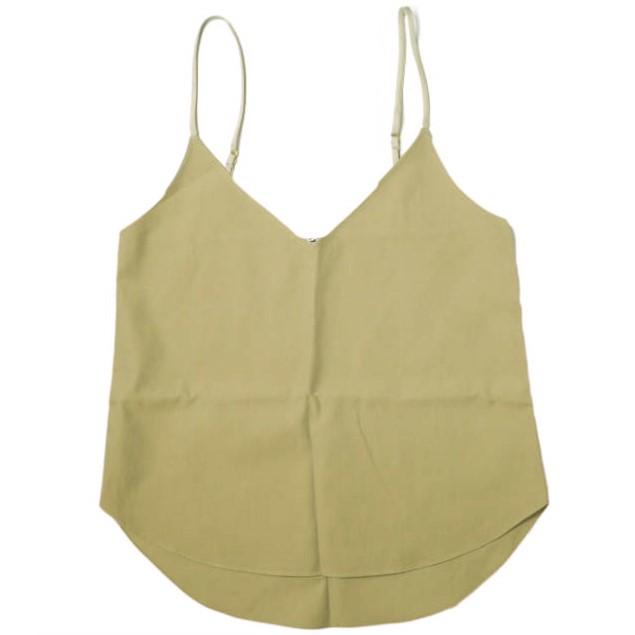新品 ELIN エリン 日本製 T/C TWILL CAMISOLE ツイルキャミソール 11602-42-1115 36 KHAKI ノースリーブ タンクトップ トップス g12582 | 
